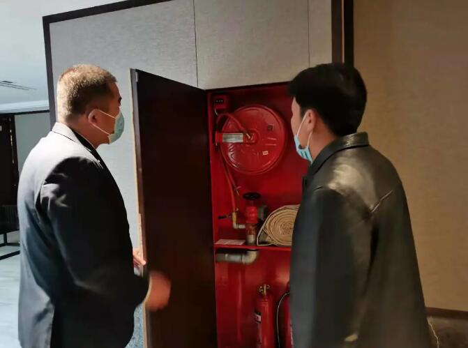 青岛国安消防承接宾馆消防检测完工